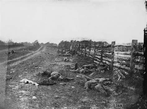 Soldiers on the Antietam Battlefield