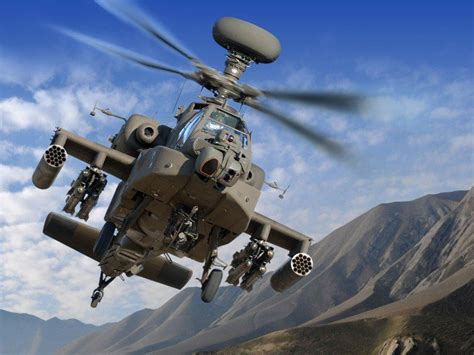 Apache Attack Helicopter Advanced Sensors