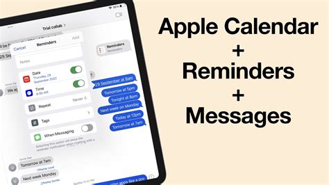 Apple Calendar Event Reminders