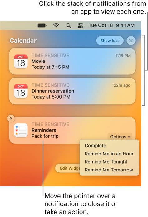 Apple Calendar Notifications