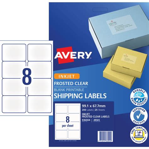 Applications of Avery Labels