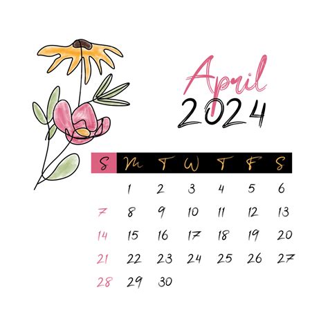 April 2024 Calendar Apple Calendar