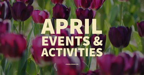 April Events Image 2