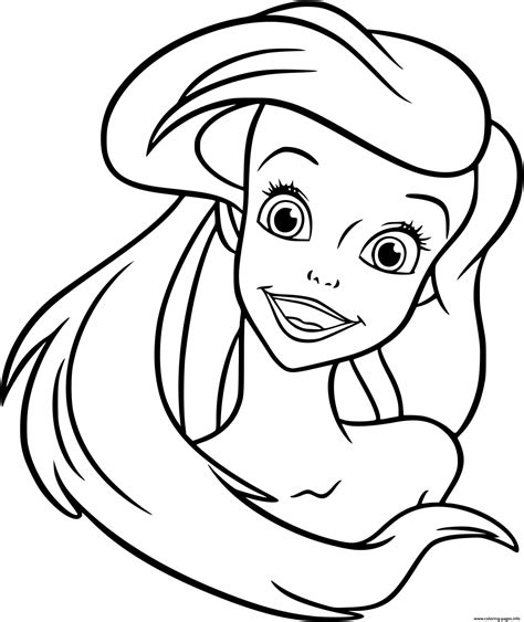 Ariel Coloring Pages