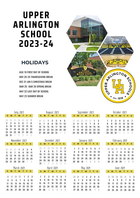 Arlington Schools Calendar Overview