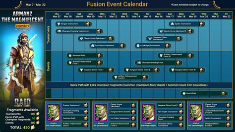 Armanz Fusion Calendar Image