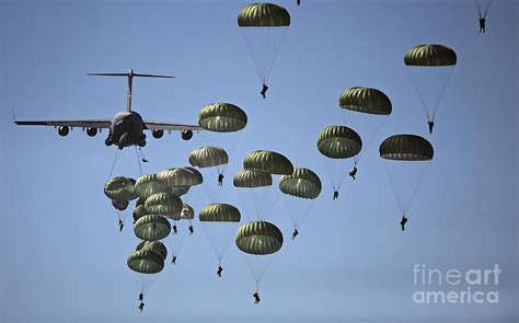 Army Airborne Infantry in action