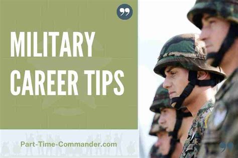 Army Career Advice