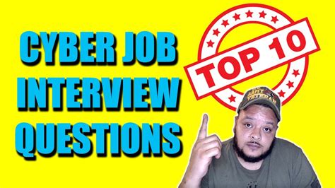 Army Cyber Security Jobs Interview Questions