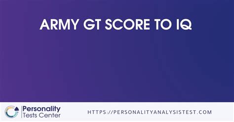 Army IQ Score