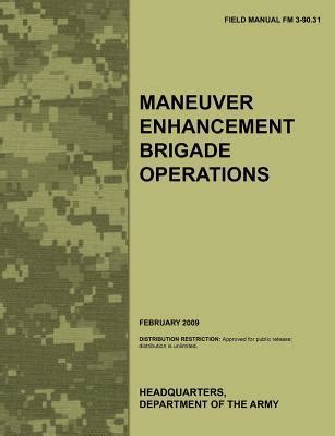 Army Maneuver Enhancement Brigade Doctrine Development