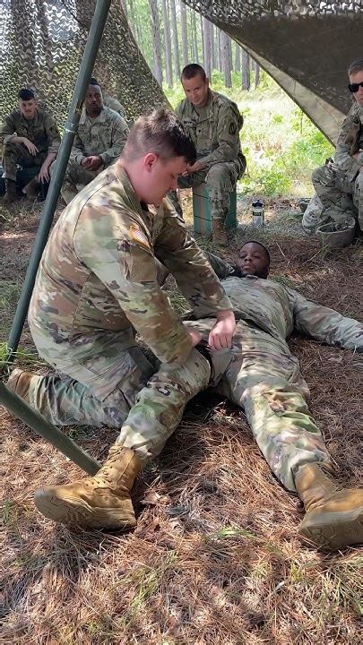 Army Medics Administering Medications