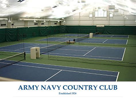 Tennis Courts at the Army Navy Country Club