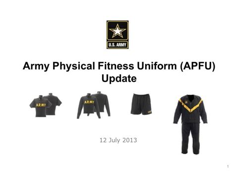 Army PT Uniform Requirements for PT Exercises