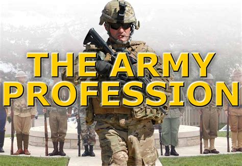 US Army Professions