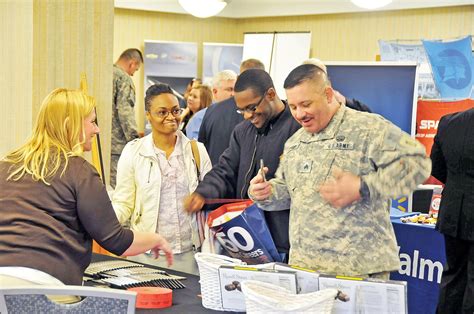 Army Recruiter career fair