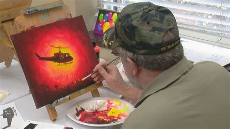 Art therapy for veterans