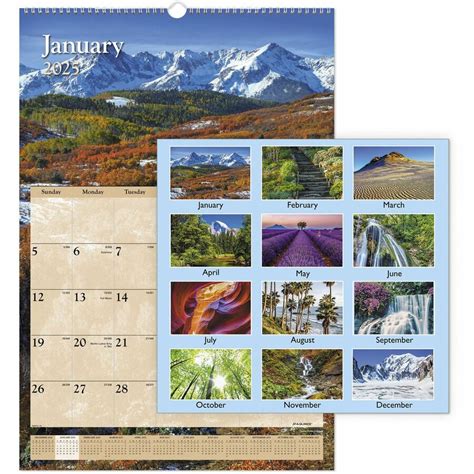 Artistic Scenic Calendar