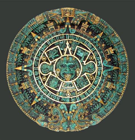 Aztec Calendar Art