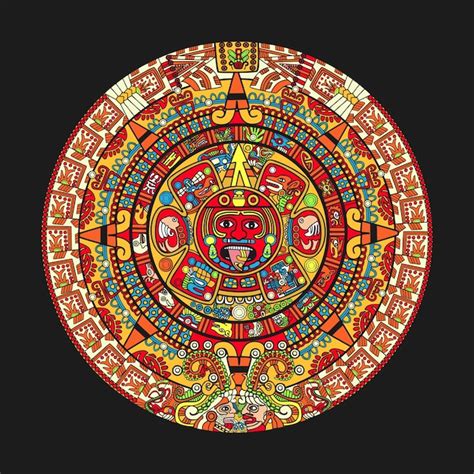 Aztec Calendar Colors