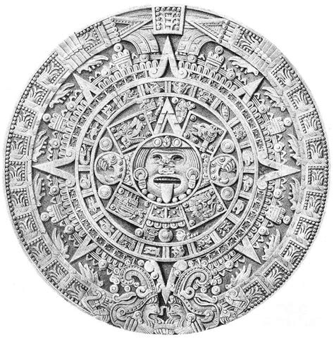 Aztec Calendar Geometry