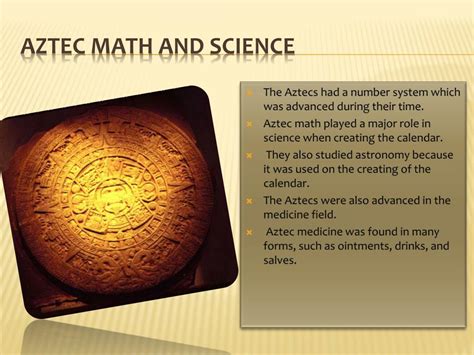 Description of Aztec Mathematics Mythology