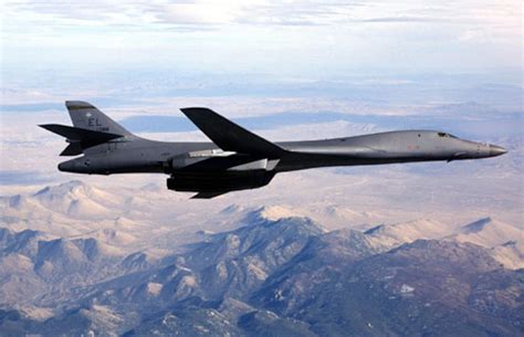 B-1B Bomber in Flight