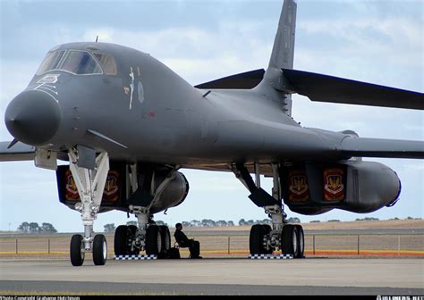 B-1B Bomber on the Ground