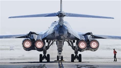 B-1B Bomber Takes Off