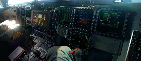 B-2 Bomber Cockpit View