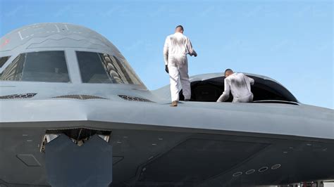 B-2 Spirit Bomber Engines