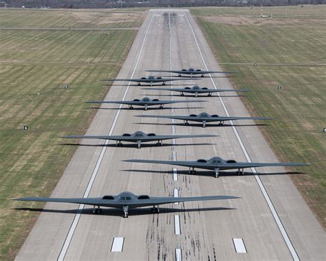 B-2 Spirit Takeoff Whiteman Air Force Base