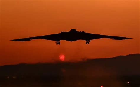 B-2 Stealth Bomber landing