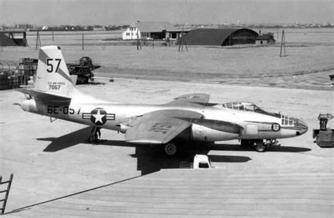 Rear view of the B-45 Tornado