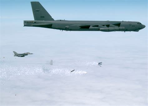 B-52 Stratofortress in flight