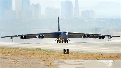 B-52 Bomber Takeoff