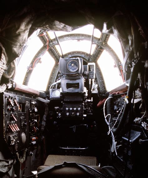 B-52 Tail Gunner with Aircraft