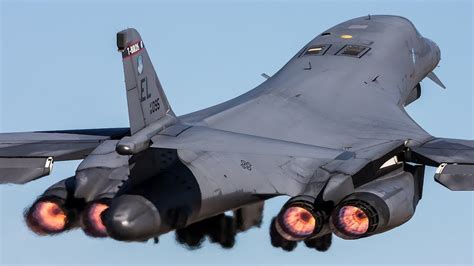 B-1B Lancer taking off