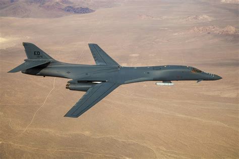 B1 Bomber in flight