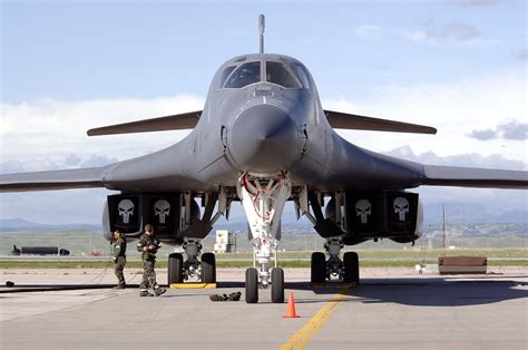 B-1 Bomber on the ground