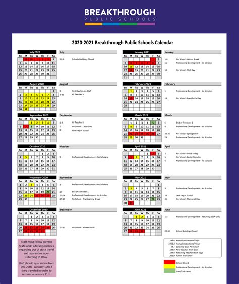 BPS School Calendar Image 10