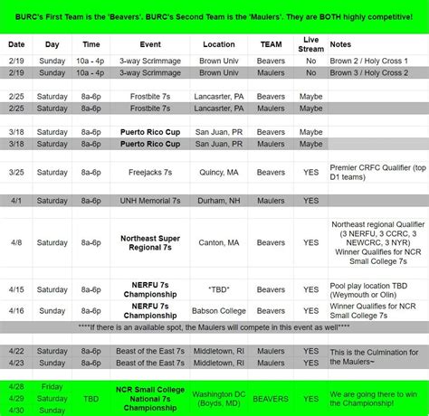 Babson Calendar Scheduling