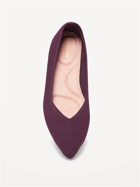 Old Navy Ballet Flats Textured