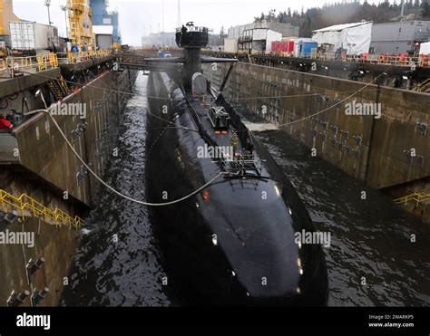 Submarines at the Bangor Trident Base