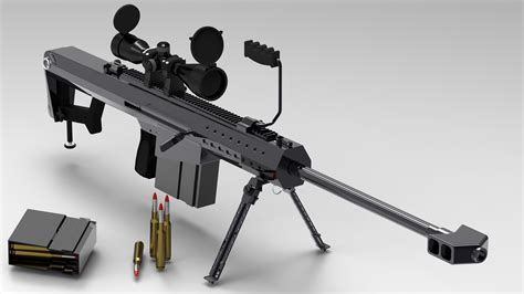 Barrett 50 cal rifle