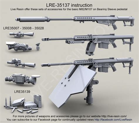 Barrett 50 cal accessories