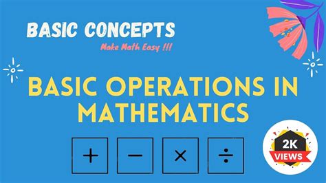 Basic Math Concepts