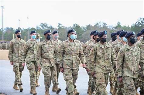 Recruits graduating from Basic Training