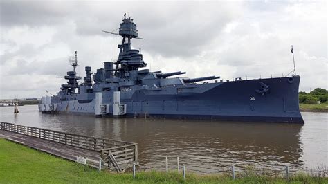 Battleship Texas at Sea