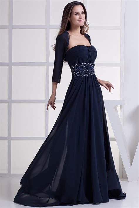 Beautiful Navy Blue Prom Dresses